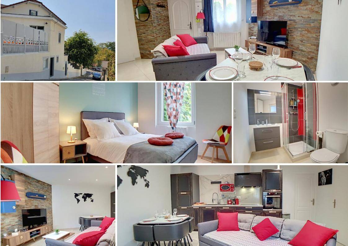Appartement entier, One-Bedroom Apartment in Saint-Fons, Lyon et ses environs