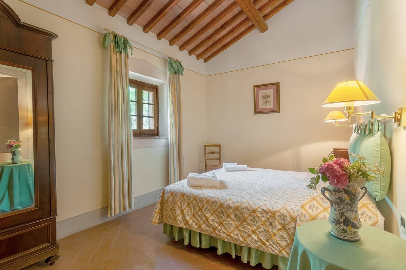 Villa 'Villa del Fattore' with Shared Pool, Private Terrace & Wi-Fi in Montespertoli, Florence Province