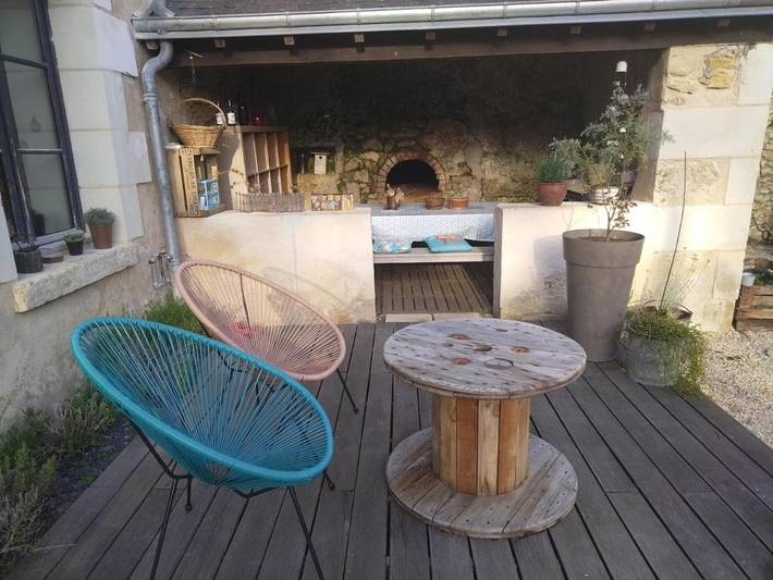Location de vacances pour 4 personnes, avec terrasse et jardin à Souvigny-de-Touraine - 3