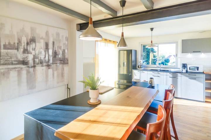 Location de vacances pour 8 personnes, avec Jacuzzi et Terrasse ainsi que Jardin et Piscine à Douvaine - 4