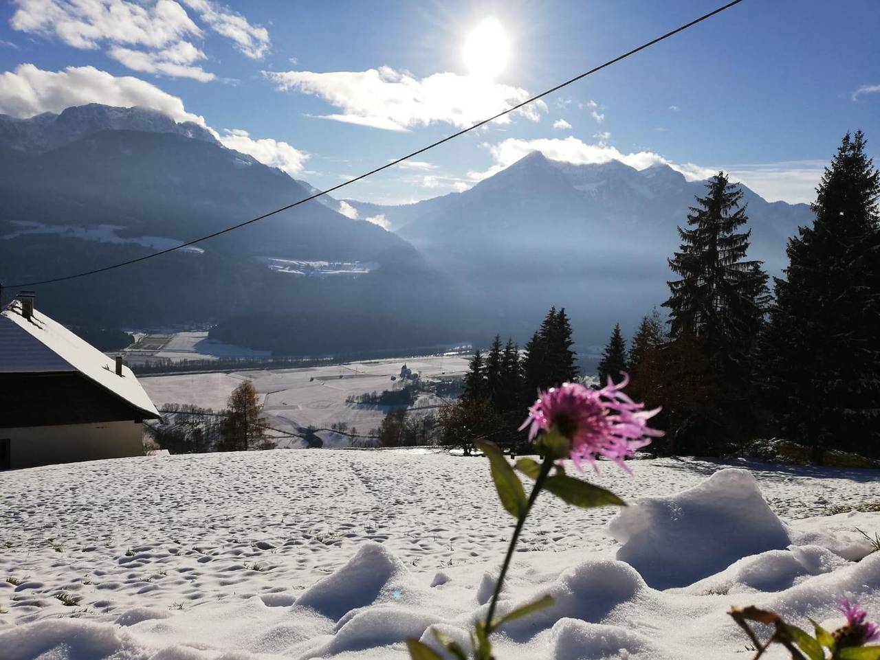 Gasthof "Zur Schmiede" - Doppelzimmer mit Balkon in Kreuzeckgruppe, Berg im Drautal