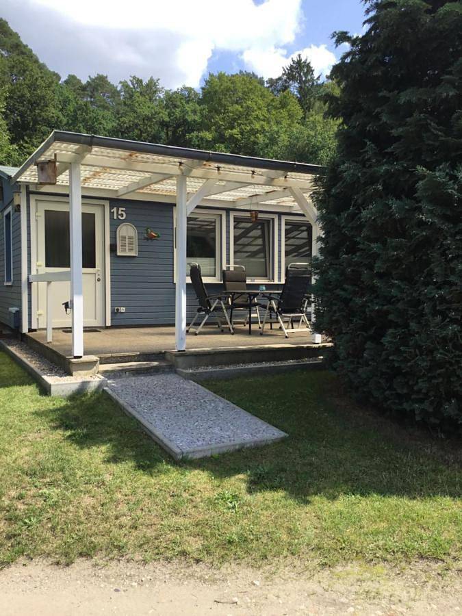 Ferienwohnung für 4 Personen, mit Terrasse und Garten sowie Ausblick in Ganzlin
