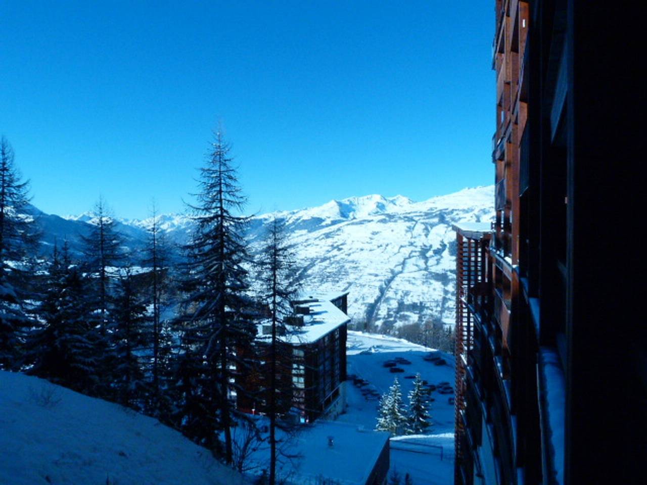 Ganze Wohnung, Gemütliches 3-Zimmer-Apartment für 8 Personen in Arc 1600, nahe Pisten und Geschäften, Pool- und Saunazugang in Arc 1600, Bourg-Saint-Maurice
