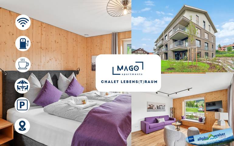 Hütte für 4 Personen, mit Terrasse, mit Haustier in Oberstaufen