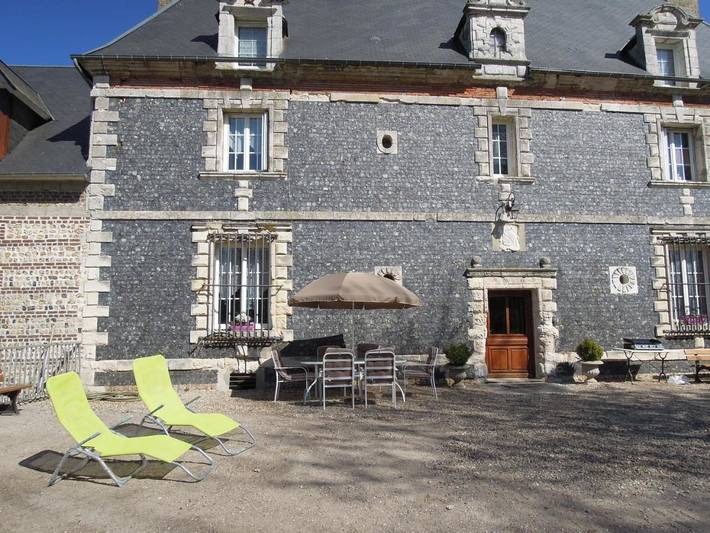 Location de vacances pour 12 personnes, avec jardin et vue, animaux acceptés à Octeville-sur-Mer - 4