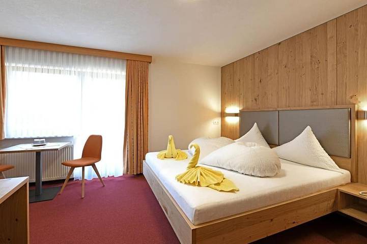 Ganze Wohnung, Doppelzimmer 2 - Hotel Sonnalpen in Bregenzerwald (Vorarlberg), Damüls