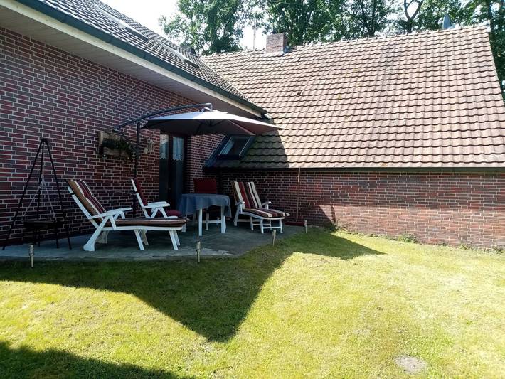 Ferienwohnung für 2 Personen, mit Terrasse und Garten in Filsum - 2