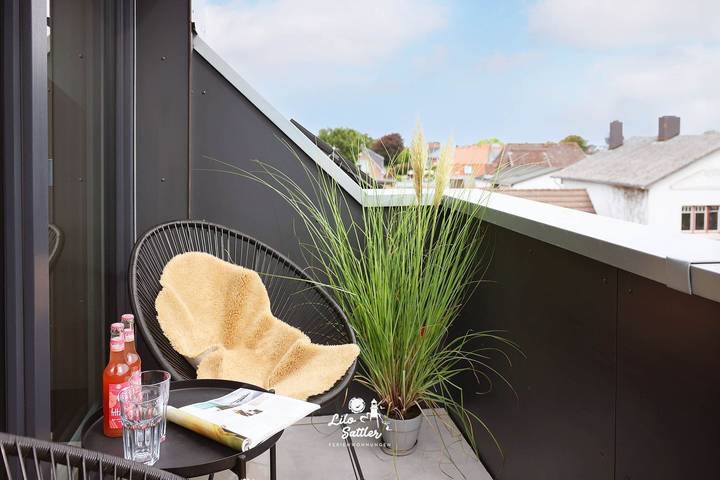 Ferienwohnung für 3 Personen, mit Balkon - 1