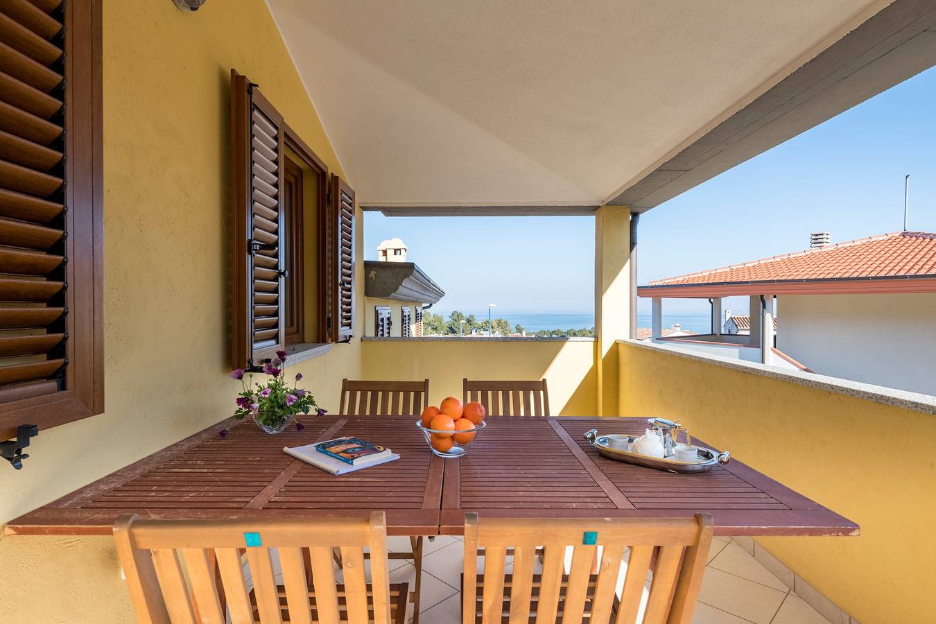 Ganze Wohnung, Haustierfreundliche Fewo 'Casa con vista mare e monti' mit Meerblick, Terrasse und Wlan in Cala Gonone, Dorgali