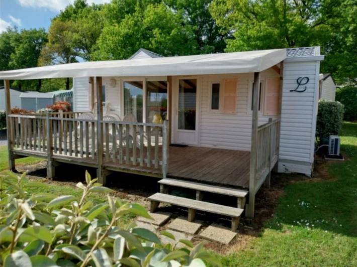 Mobil home pour 6 personnes, avec bassin pour enfant à Saint-Christophe-du-Ligneron - 3