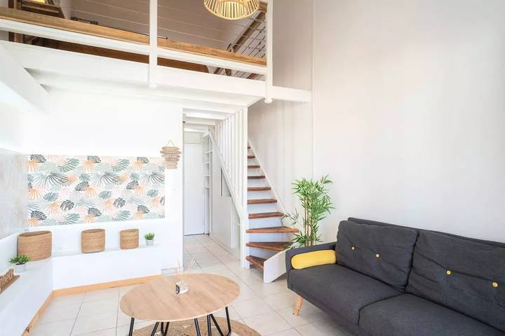 Gîte pour 4 personnes, avec piscine et balcon dans Golf international de Saint François - 2