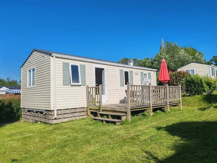 Mobil home pour 6 personnes, avec bassin pour enfant et sauna, animaux acceptés à Pouldreuzic - 2