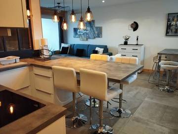 Gîte pour 2 personnes, avec vue et balcon dans Plage d'Albigny