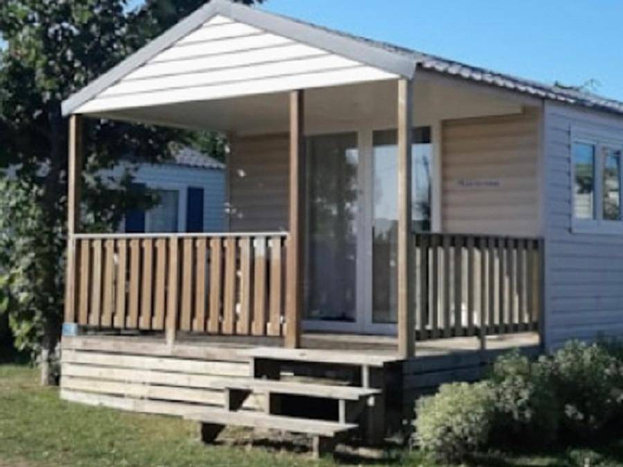 Camping Paradis Aubeterre sur Dronne - Mobilheim 4 personen - O'Hara O'Phea in Charente