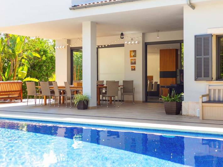 Luxus-Finca für 12 Personen, mit Garten und Pool, kinderfreundlich in Can Picafort - 2