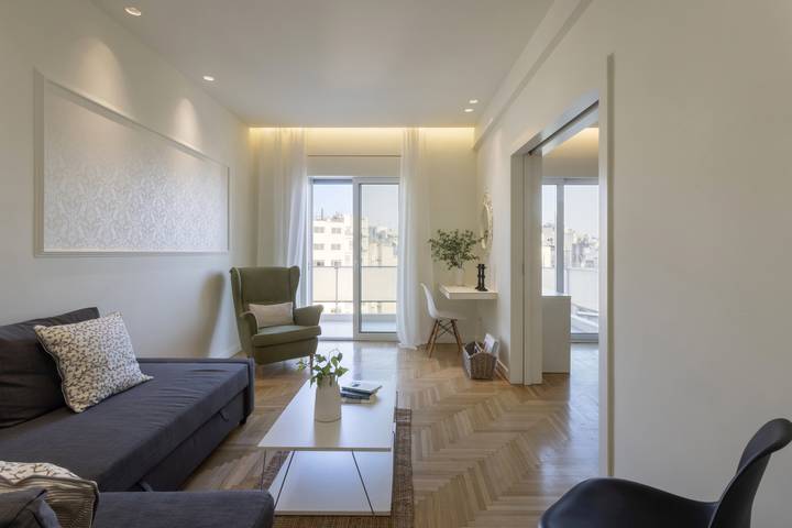 Appartement entier, Deligiorgi 1·Charming 7th-Floor Apartment with in Section centrale d'Athènes, Athènes