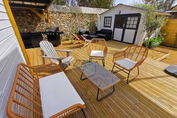 Gîte pour 4 personnes, avec jardin à Île-de-Bréhat