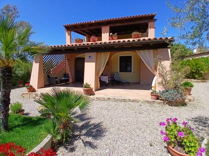 Ferienwohnung für 4 Personen, mit Garten und Ausblick