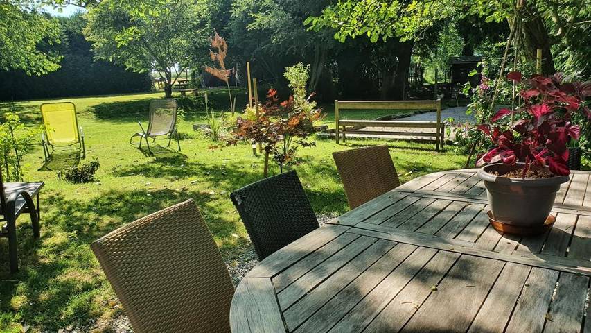 Location de vacances pour 10 personnes, avec jardin et vue, animaux acceptés à La Grée-Saint-Laurent - 4