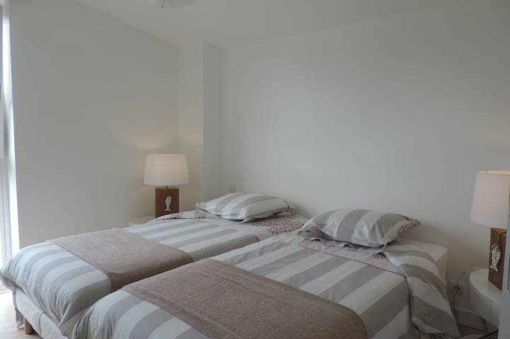 Maison lumineuse avec jardin et spa à 100 mètres de la plage. Animaux acceptés. in Plouguerneau, Région de Brest