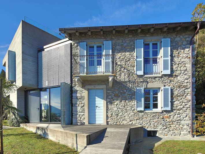 Ferienhaus für 4 Personen, mit Balkon und Terrasse sowie Garten und Seeblick am Lago Maggiore - 3