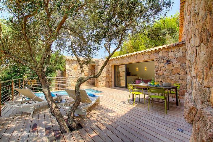 Gîte für 4 Personen, mit Pool und Ausblick sowie Garten in Porto-Vecchio - 2