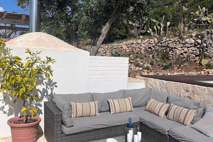 Maison de vacances pour 4 personnes, avec jardin et balcon à Casalini