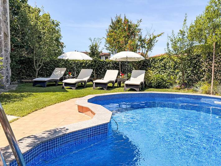 Ferienwohnung für 3 Personen, mit Garten und Pool in Istrien