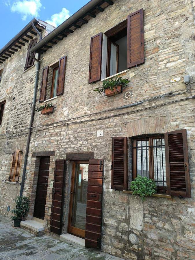 Ferienhaus für 4 Personen, mit Ausblick in Gubbio