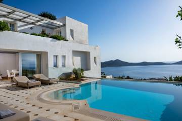 Ferienanlage für 6 Personen, mit Whirlpool und Garten auf Kreta