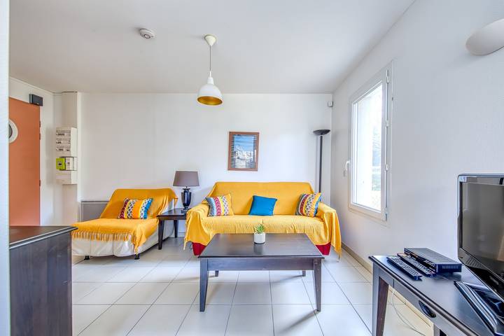Estudio entero, Apartamento accesible para Pmr con jardín y piscina compartida en Soulac-sur-Mer in Soulac-sur-Mer, Lesparre-Médoc region