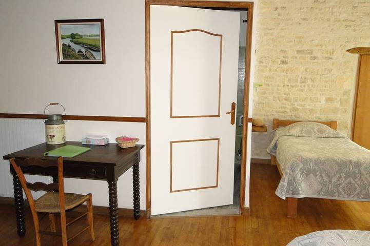 Maison d’hôte pour 5 personnes, avec jardin et piscine au Parc Naturel Régional du Marais poitevin - 3