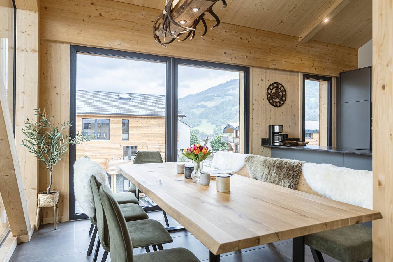 Ganze Wohnung, Penthouse # 4b mit Sauna & Außenbadewanne in St. Georgen ob Murau, Sankt Georgen am Kreischberg