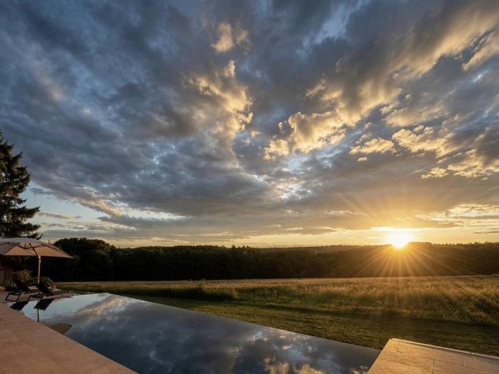 Gîte pour 8 personnes, avec jardin et vue ainsi que sauna et piscine à Freiamt - 4