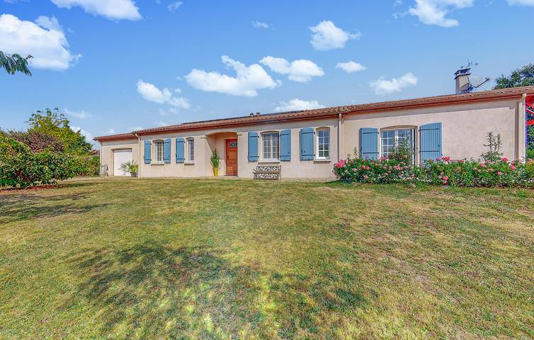 Maison de vacances pour 6 personnes, avec jardin ainsi que piscine et terrasse