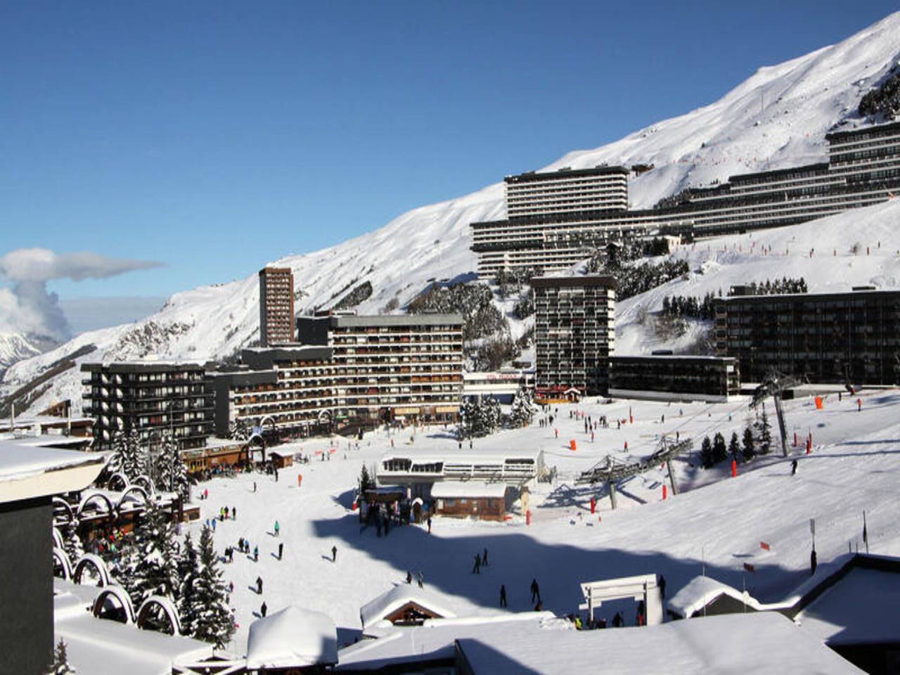 Apartamento entero, Apartamento en Croisette con acceso a las pistas in Les Menuires, Saint-Martin-de-Belleville