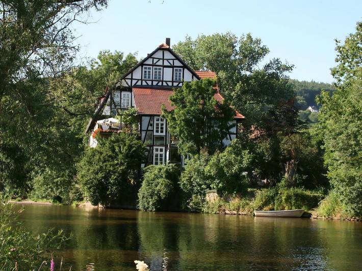Ferienhaus für 5 Personen, mit Sauna und Garten in Morschen