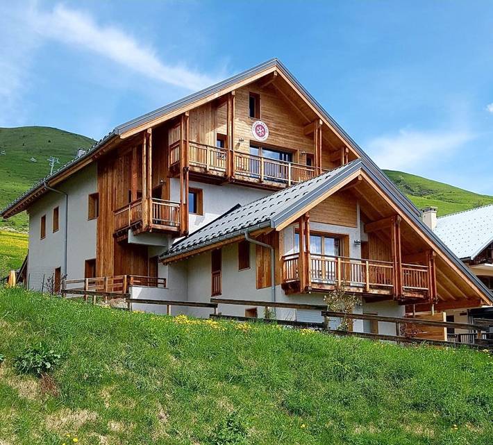 Appart’hôtel pour 4 personnes, avec jardin