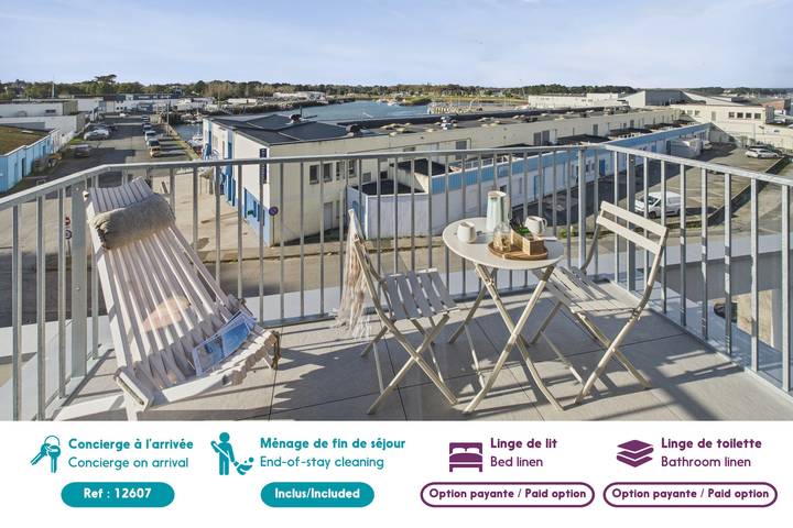 Gîte pour 2 personnes, avec balcon à Loctudy - 2