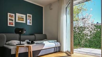 Ferienwohnung für 4 Personen, mit Garten, mit Haustier in Friedrichshafen