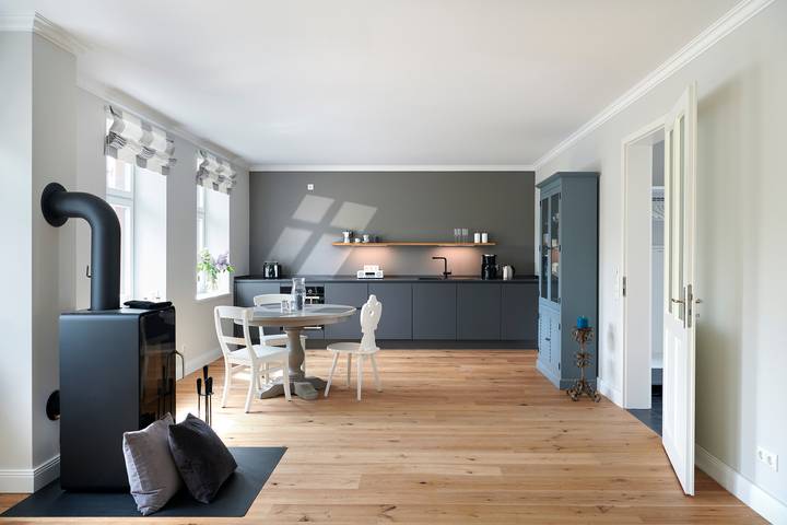 Ferienwohnung für 4 Personen, mit Garten und Sauna in Waabs