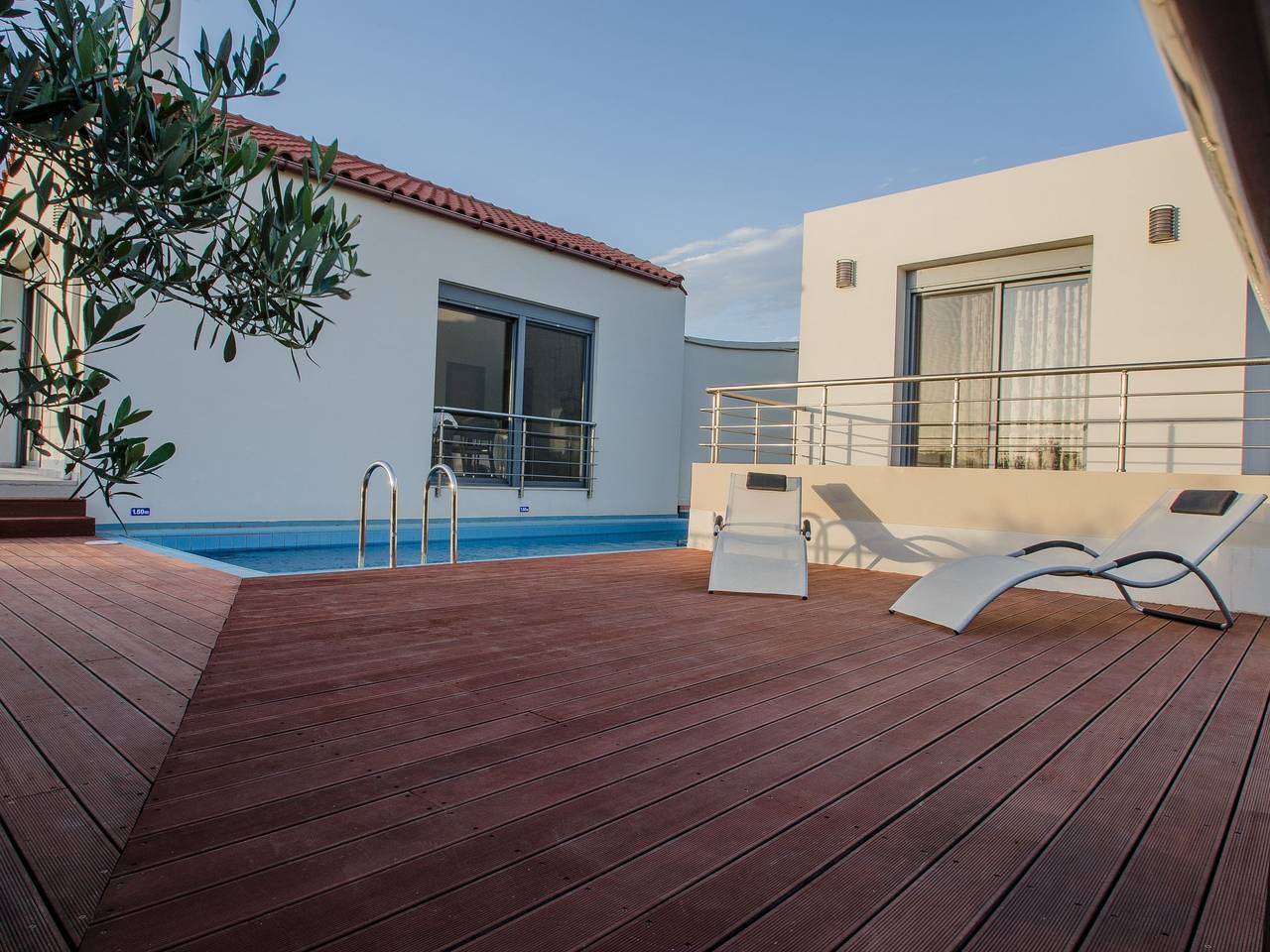Villa Levantes - Ferienhaus in Mithimna mit Pool in Nopigia, Chania und Umgebung