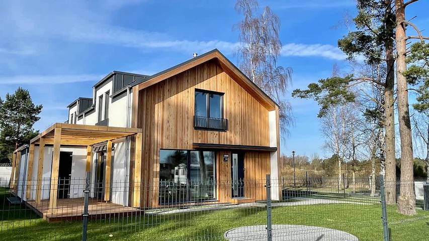 Ferienhaus für 6 Personen, mit Whirlpool und Garten sowie Sauna in Pruchten