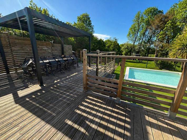 Location de vacances pour 14 personnes, avec jardin et piscine dans Moncoutant-sur-Sèvre - 2