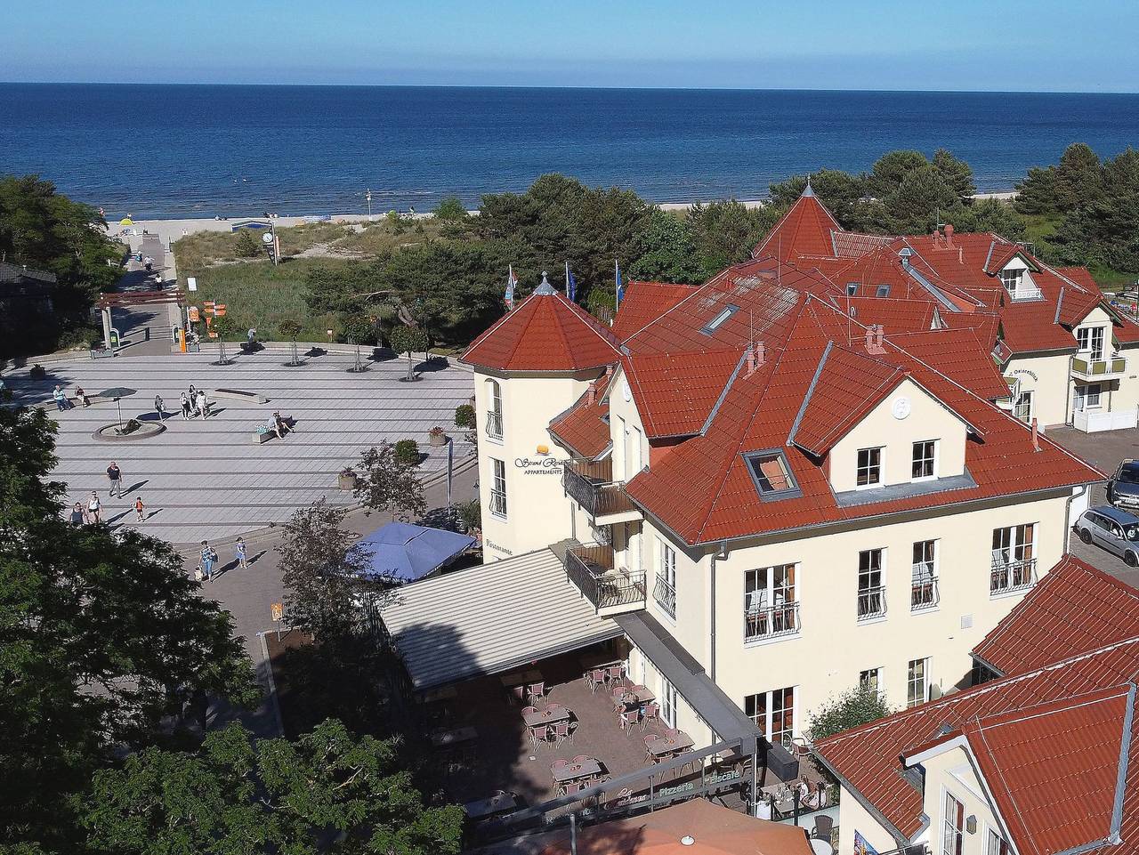 Ganze Ferienwohnung, Strandresidenz Karlshagen - Wohnung 5  Strandnest | 1. Og | Gemütliches Studio mit Kamin in Ostseebad Karlshagen, Karlshagen