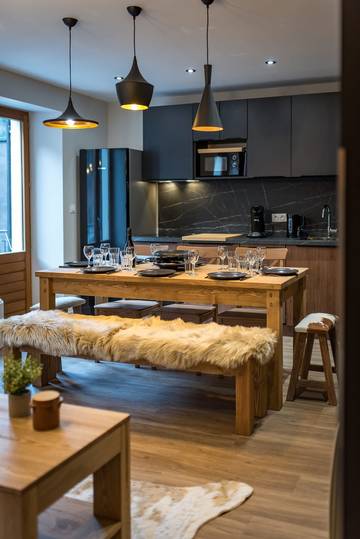 Gîte pour 8 personnes, avec balcon à Orelle
