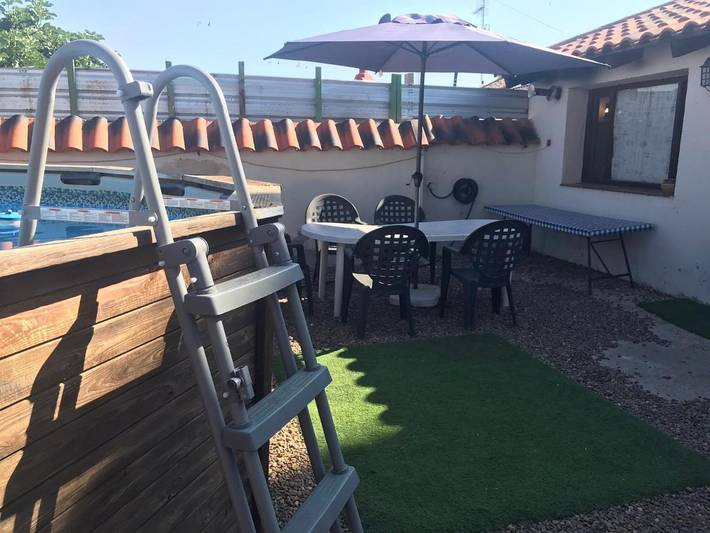 Casa rural para 12 personas, con vistas además de piscina y jardín, Se admiten mascotas en Provincia de Ávila - 3