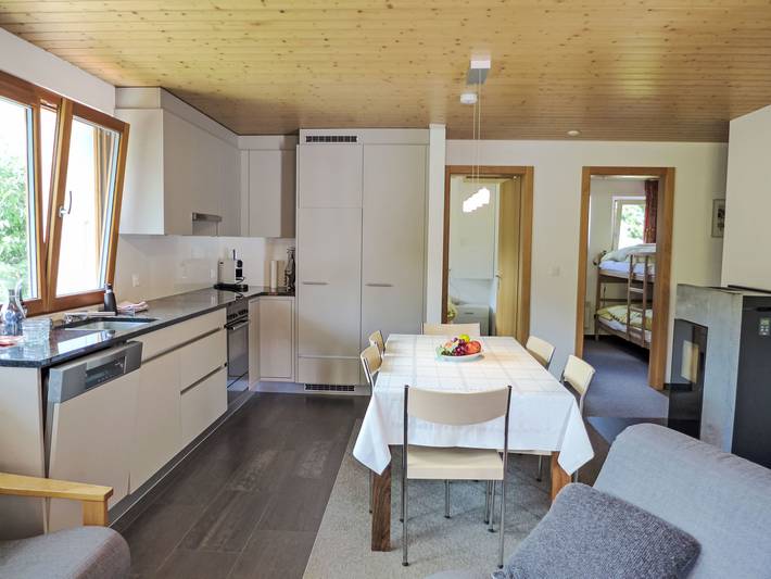Ganze Wohnung, Chalet Gredetsch 6B in Bürchen, Walliser Alpen