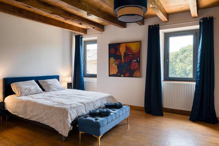 Chambre d’hôte pour 2 personnes, avec terrasse ainsi que jardin et vue à Gorses