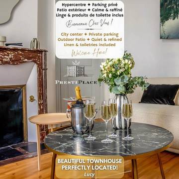 Villa pour 8 personnes, avec terrasse à Tours